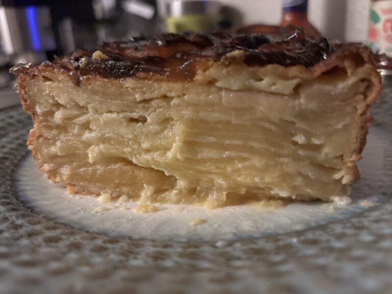 Invisible Apple Cake